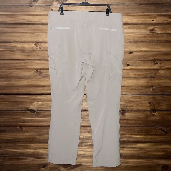 5.11 Tactical Cargo Pants Mens Size 40x34 Khaki Performance Stretch Utility - Picture 2 of 8